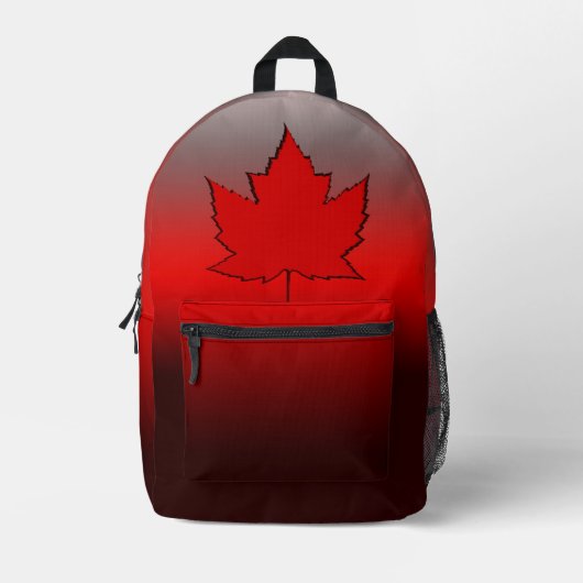 Drapeau Canada Sacs à feuilles d'érable Canada (Recto)