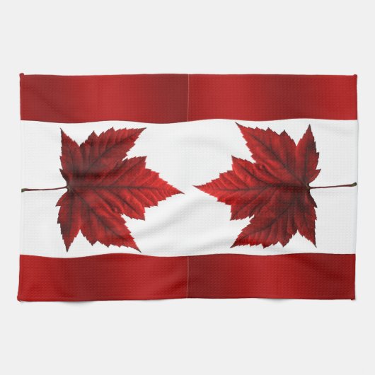 Drapeau Canada Serviette souvenir Canada Décor de  (Horizontal)