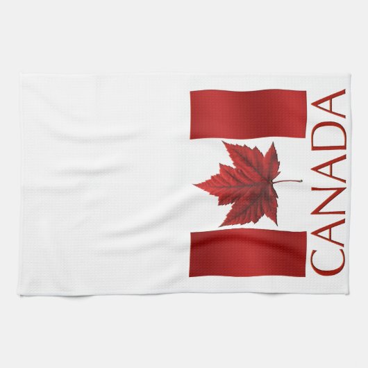 Drapeau Canada Serviette souvenir Canada Décor de  (Horizontal)