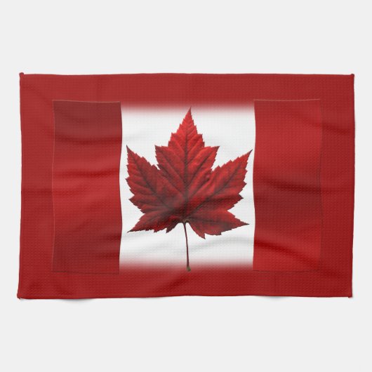 Drapeau Canada Serviette souvenir Canada Décor de  (Horizontal)