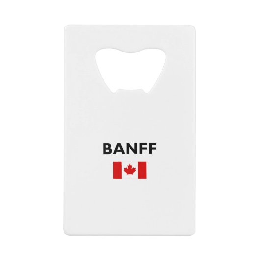 Drapeau canadien de Banff Couleur claire (Devant)
