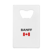 Drapeau canadien de Banff Couleur claire (Dos)