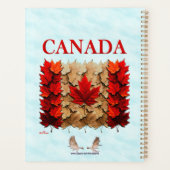 Drapeau canadien de la feuille d'érable d'automne (Dos)