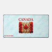 Drapeau canadien de la feuille d'érable d'automne (Recto)