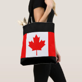 Drapeau canadien des sacs fourre-tout à achats du (De près)