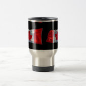 Drapeau canadien Feuille d'érable - Mug patriotiqu (Centre)