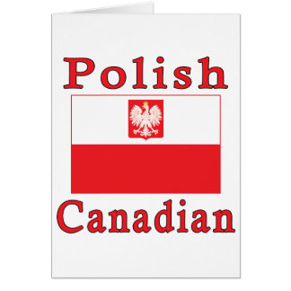 Drapeau canadien polonais