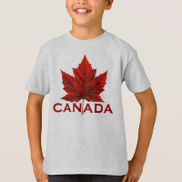 Drapeau canadien pour enfants T-shirt Enfants Bio