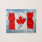 Drapeau canadien - puzzle (Horizontal)