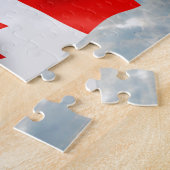Drapeau canadien - puzzle (Côté)