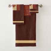 Drapeau Canadien Sur L'Écorce De Birch Intérieur (En situation)