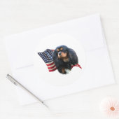 Drapeau Cavalier King Charles Spaniel - Sticker (Enveloppe)