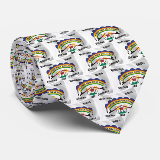 Drapeau Cheyenne River Sioux Cravate (Roulé)