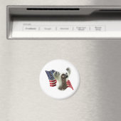 Drapeau chinois arrêté - Magnet (In Situ (Lave-vaisselle))