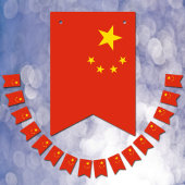 Drapeau chinois & Parti Chine bannières / Mariages
