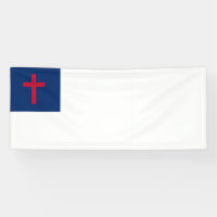 Drapeau chrétien Bannière