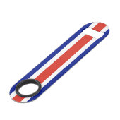 Drapeau civil du Costa Rica (Devant angulaire)