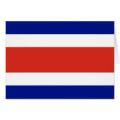 Drapeau civil du Costa Rica (Devant horizontal)