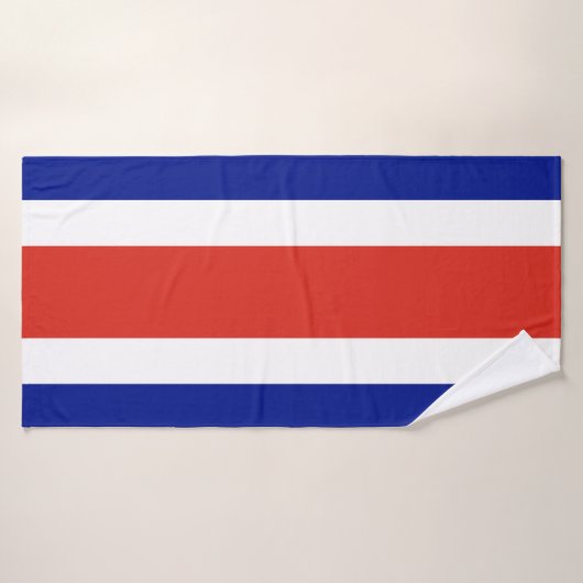 Drapeau civil du Costa Rica (Serviette de bain)