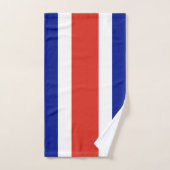 Drapeau civil du Costa Rica (Serviette à main)
