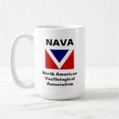 Drapeau classique NAVA Mug 12oz (Gauche)