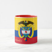 Drapeau colombien & patriote colombien / sport Mug (Centre)