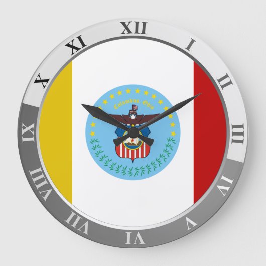 Drapeau Columbus Grande horloge (Recto)