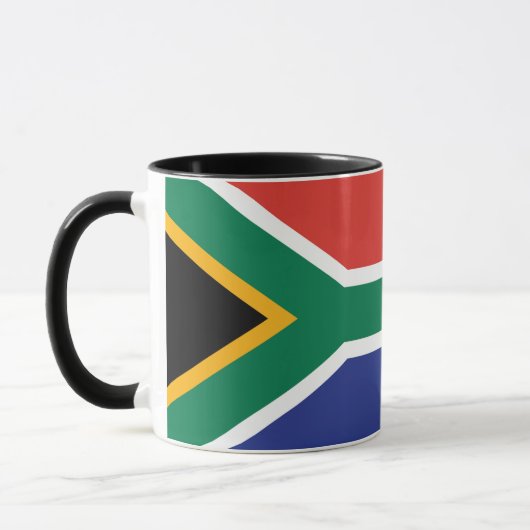 Drapeau Combo Mug D'Afrique Du Sud (Gauche)