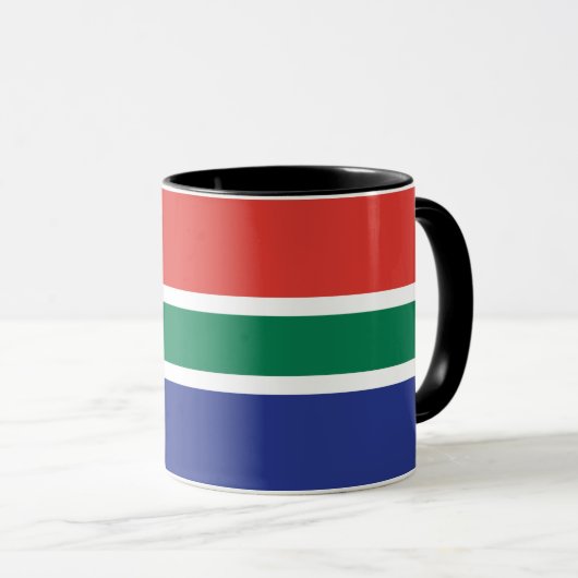 Drapeau Combo Mug D'Afrique Du Sud (Devant droit)