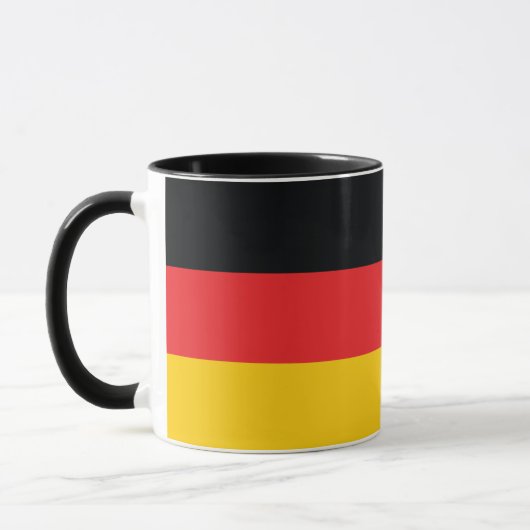 Drapeau Combo Mug D'Allemagne (Gauche)