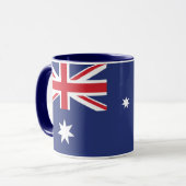 Drapeau Combo Mug D'Australie (Devant gauche)
