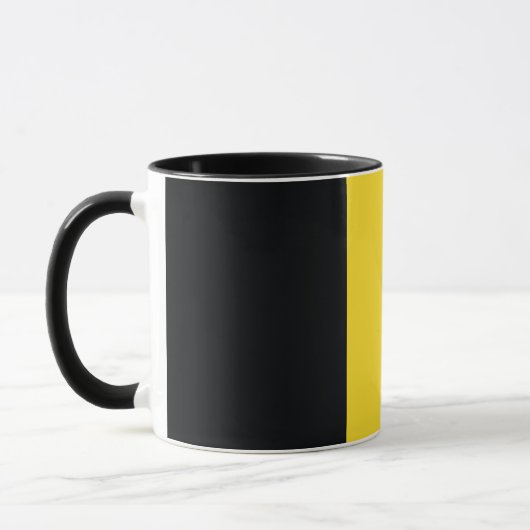 Drapeau Combo Mug De Belgique (Gauche)