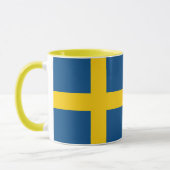 Drapeau Combo Mug De Suède (Gauche)