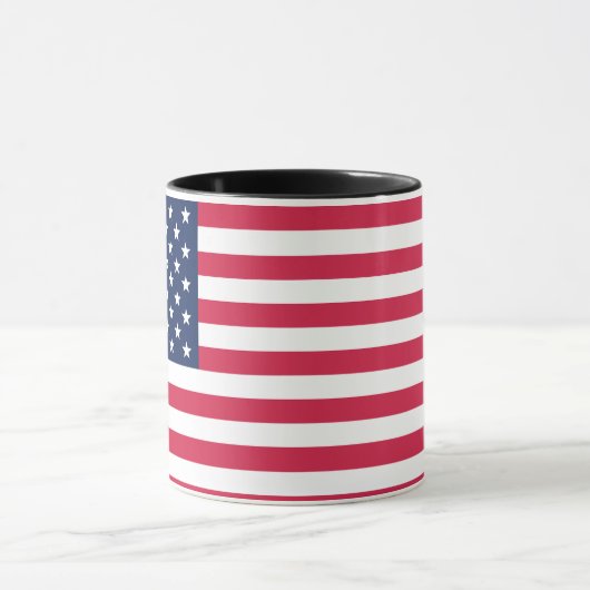 Drapeau Combo Mug Des États-Unis (Centre)
