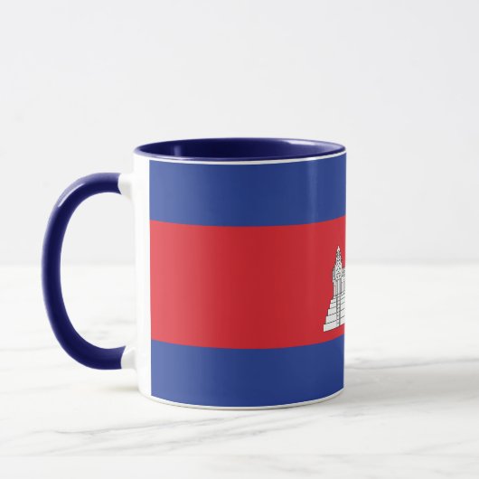 Drapeau Combo Mug Du Cambodge (Gauche)