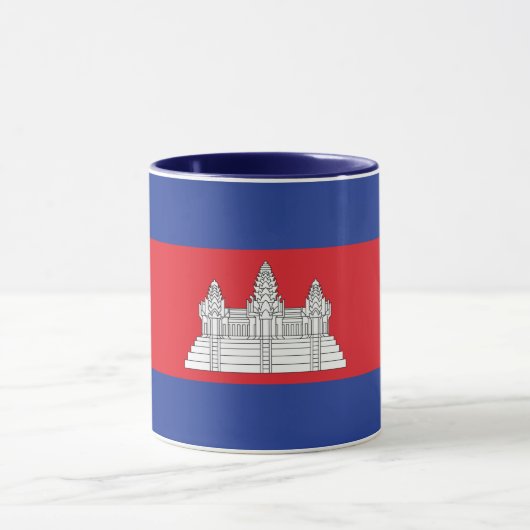 Drapeau Combo Mug Du Cambodge (Centre)