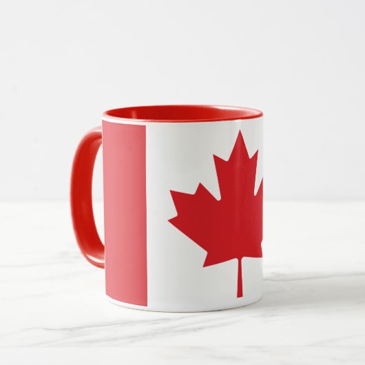 Drapeau Combo Mug Du Canada (Devant gauche)