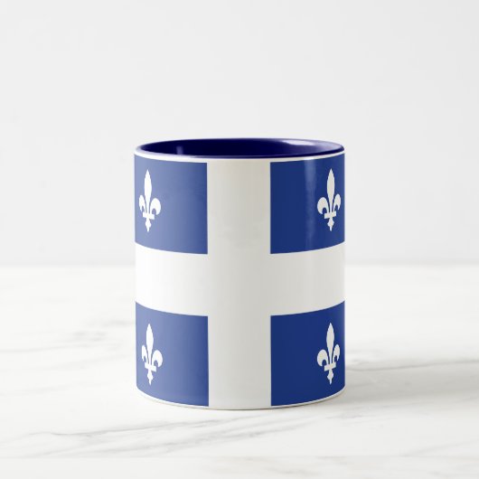 Drapeau Combo Mug Du Québec (Centre)
