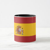 Drapeau Combo Mug Du Royaume D'Espagne (Centre)
