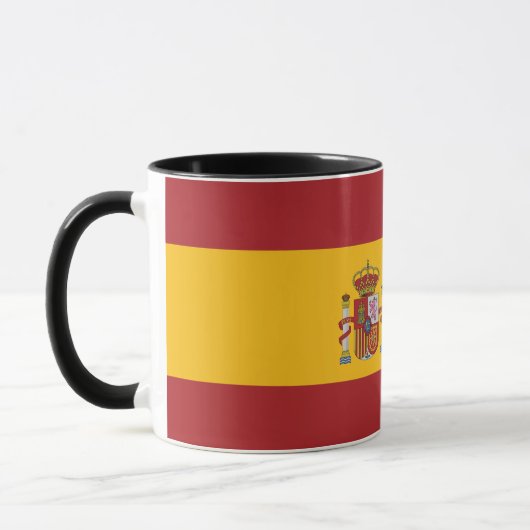 Drapeau Combo Mug Du Royaume D'Espagne (Gauche)