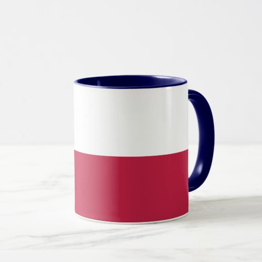 Drapeau Combo Mug Du Texas (Devant droit)