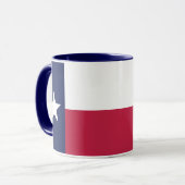 Drapeau Combo Mug Du Texas (Devant gauche)