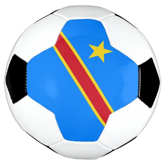 Drapeau Congo Kinshasa (Tourné)