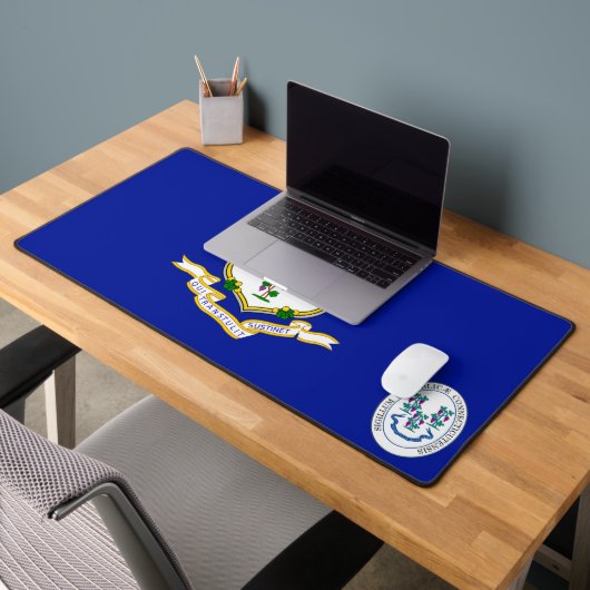 Drapeau Connecticut - Emblem (Bureau 2)