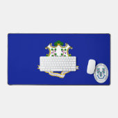 Drapeau Connecticut - Emblem (Clavier et souris)