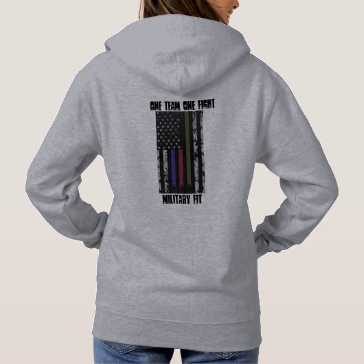 Drapeau convenable de SWEAT - SHIRT À CAPUCHE de (Dos)