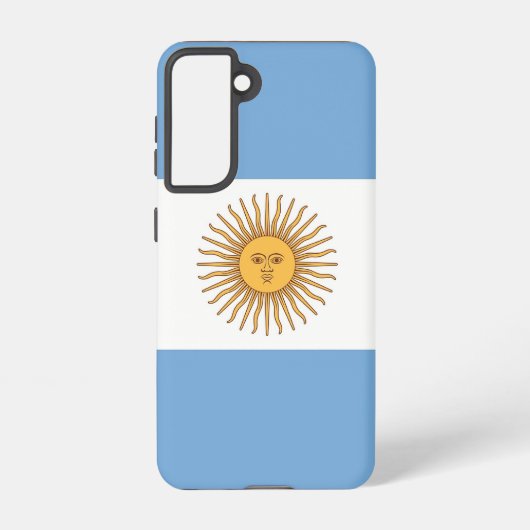 Drapeau Coque Samsung Galaxy S21 d'Argentine (Verso)