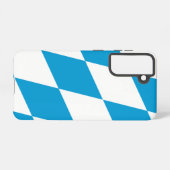 Drapeau Coque Samsung Galaxy S21 de Bavière (Verso Horizontal)