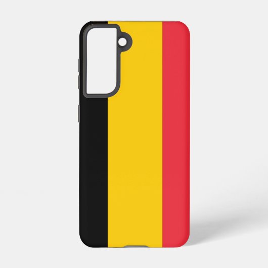 Drapeau Coque Samsung Galaxy S21 de Belgique (Verso)