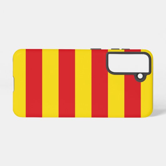 Drapeau Coque Samsung Galaxy S21 de Catalogne (Verso Horizontal)